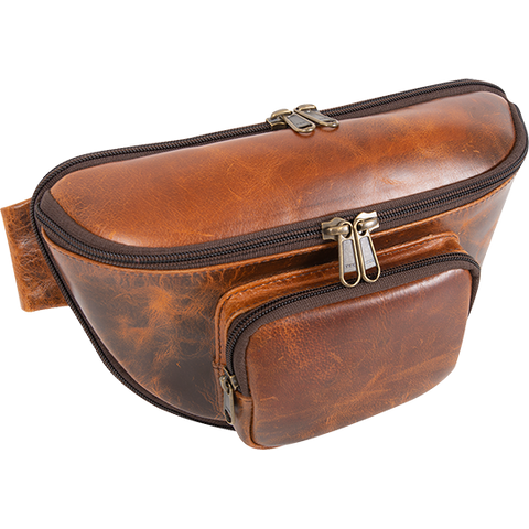 Cashel Distressed Leather Fanny Pack