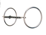 Reinsman - 105  Twisted Wire Sweet Iron Snaffle Light Loose Ring