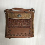 Purses - Leather Tooled with Detachable wallet