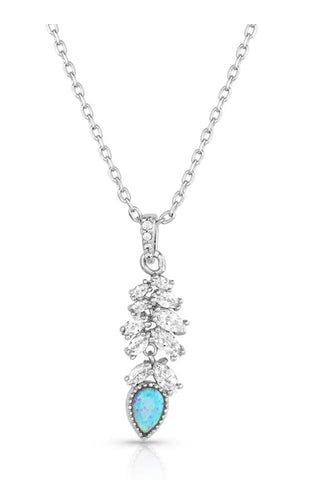 Montana Silversmiths - Mystic Falls Opal Crystal Necklace