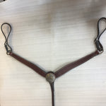 Cowperson Tack Horse and Cow Concho Breast Collar