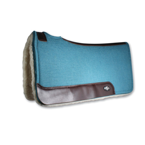 Professionals Choice - Steam Pressed Comfort Fit Felt Saddle Pad with Fleece
