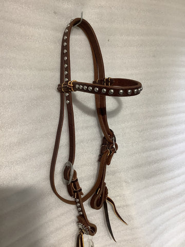 Browband Headstall - Dots HDST-53