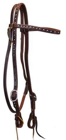 Browband - Dots - Double Buckle HDST-100