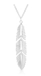 Montana Silversmiths - Freedom Feather American Made Necklace