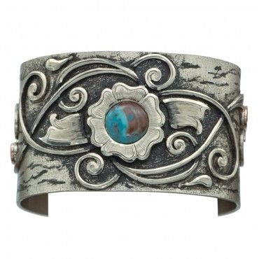Montana Silversmiths - Antique Turquoise Bracelet